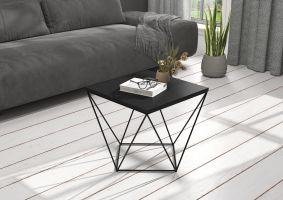 Konferenční stolek DIANA - Černá / Černá - 50x45x50cm ADRK