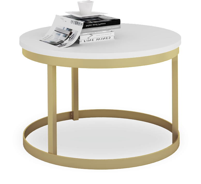 Konferenční stolek Rinen jako praktický doplněk do kanceláře