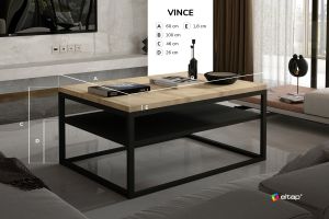 Konferenční stolek Vince - Sonoma ELTAP