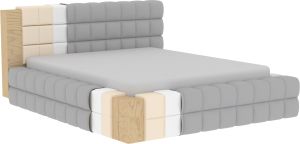 Čalouněná postel Dizzle - Royal 01 - 180x200cm ELTAP