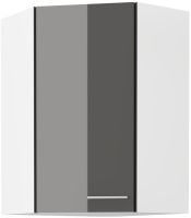 kuchyňská linka LARA - Grey - 60 horní (60x60 GN-90 1F (45°))