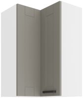Kuchyňská linka LUNA - Claygrey / Bílý - 60x60 horní roh (60x60 GN-90 2F (90°))