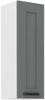 Kuchyňská linka LUNA - Dustgrey / Bílá - 30 horní (30 G-90 1F)