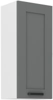 Kuchyňská linka LUNA - Dustgrey / Bílá - 40 horní (40 G-90 1F)