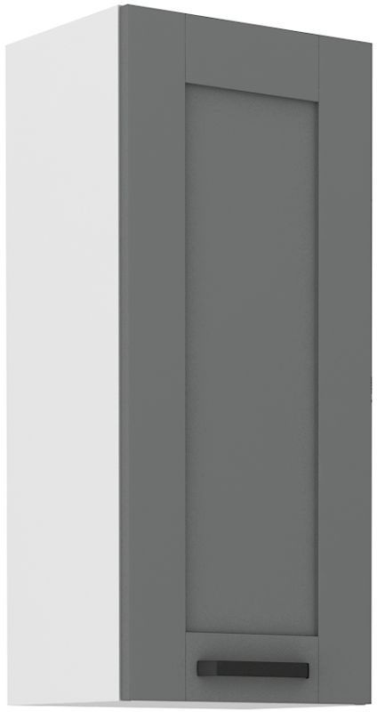 Kuchyňská linka LUNA - Dustgrey / Bílá - 40 horní (40 G-90 1F) LEMPERT
