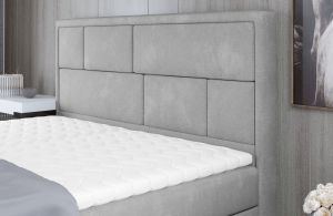 manželská postel boxspring MERON, eko kůže soft 17, 160x200cm ELTAP