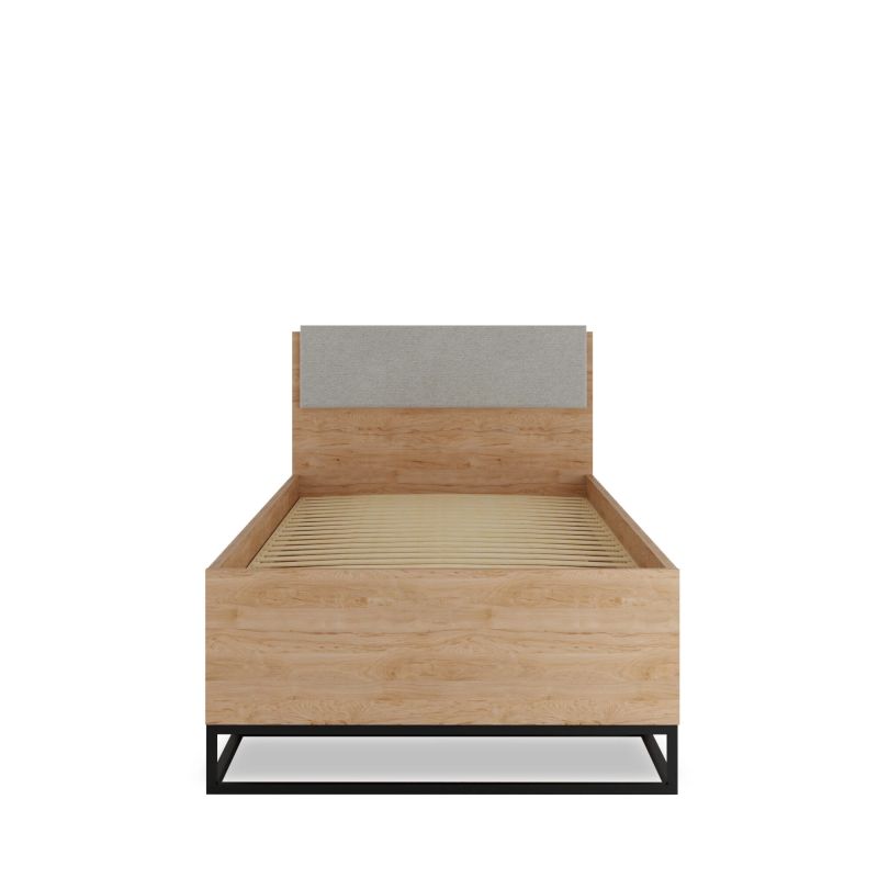 Čalouněná postel Landro detail