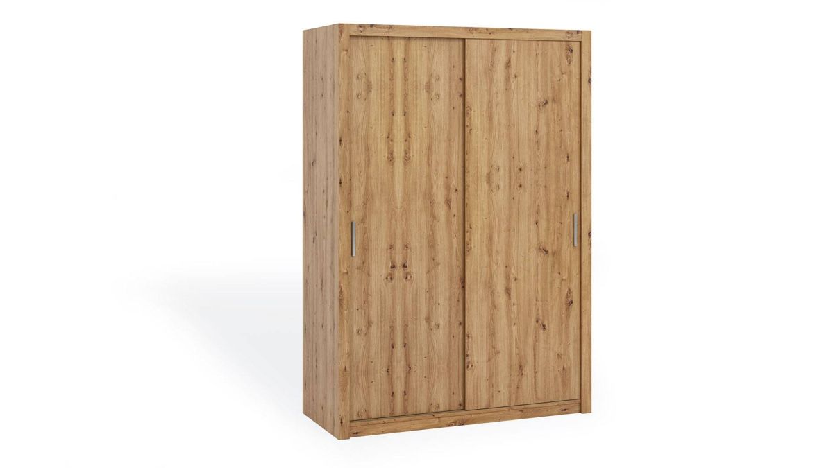 Posuvná šatní skříň BONO - Dub Artisan - 150cm - Bez zrcadla GIBMEBLE