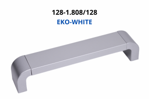 Plastové úchyty do kuchyně EKO-WHITE - 128-1.808/128