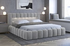 Čalouněná postel LAMICA - Monolith 84 - 160x200cm - Kov