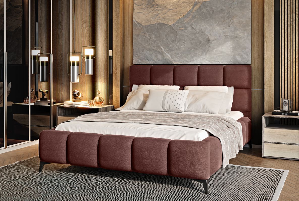 Čalouněná postel MIST - Lukso 24 - 140x200cm ELTAP