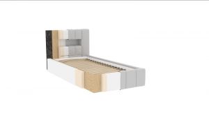 Čalouněná postel LAMICA - Nube 03 - 90x200cm - Dřevo ELTAP
