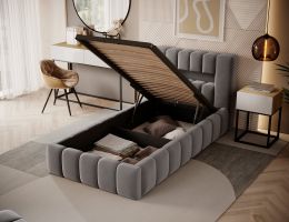 Čalouněná postel LAMICA - Nube 45 - 90x200cm - Kov ELTAP