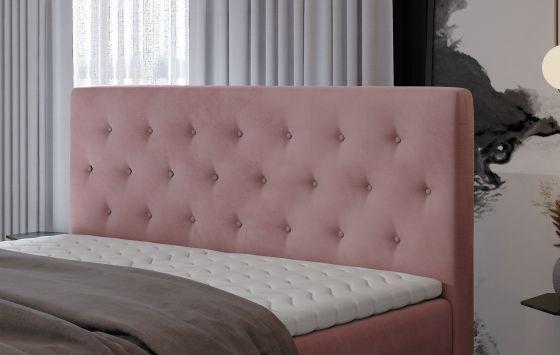 Dvojlůžko boxspring LOREE - praktické úložné prostory